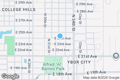 Map image of the property - 3207 E 24th Ave