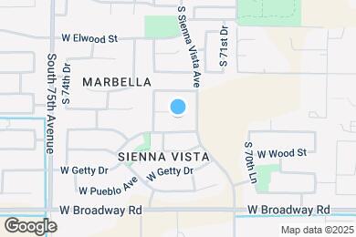 Map image of the property - 7205 W Jones Ave