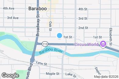 Map image of the property - 126 1st St