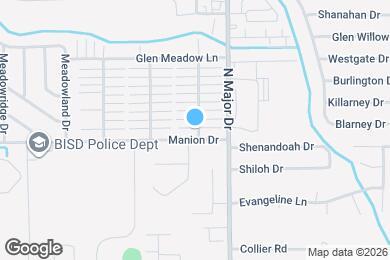 Map image of the property - 1005 Park Meadow Dr