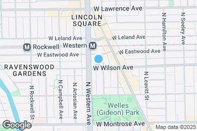 Map image of the property - 2346 W Wilson Ave