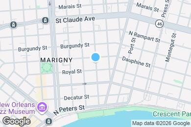 Map image of the property - 720 Spain St