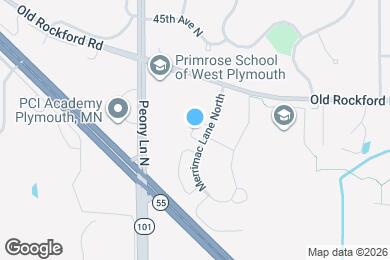 Map image of the property - 4305 Merrimac Ln