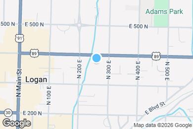 Map image of the property - 240 E 400 N