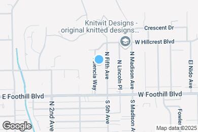 Map image of the property - 1206 Valencia Way