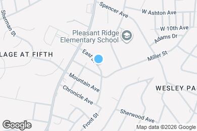 Map image of the property - 1040 East Dr