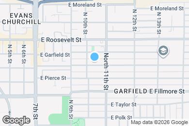 Map image of the property - 1014 E McKinley St