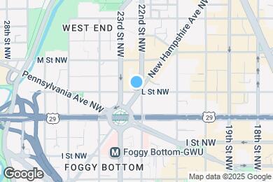 Map image of the property - 2201 New Hampshire Ave NW
