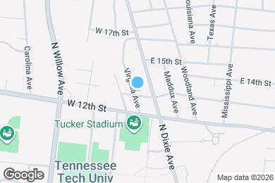 Map image of the property - 43 W 13th St