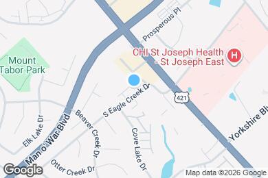 Map image of the property - 155-189 S Eagle Creek Dr