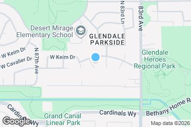 Map image of the property - 6085 N 85th Ave