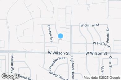 Map image of the property - 1034 Thompson Ave N