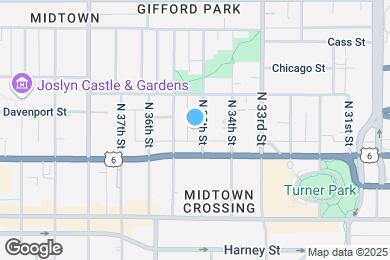 Map image of the property - 122 N 35th St