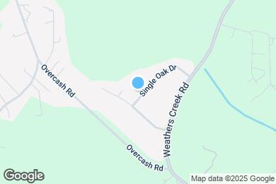 Map image of the property - 150 Single Oak Dr