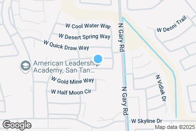 Map image of the property - 1682 W Prospector Way