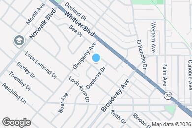 Map image of the property - 11133 Rincon Dr