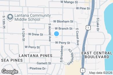 Map image of the property - 612 W Drew St