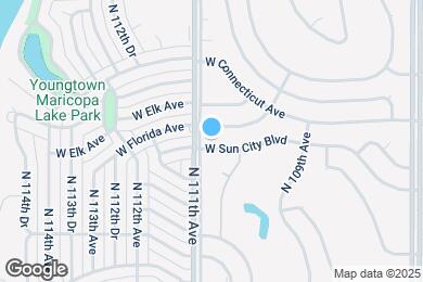 Map image of the property - 11044 W Sun City Blvd