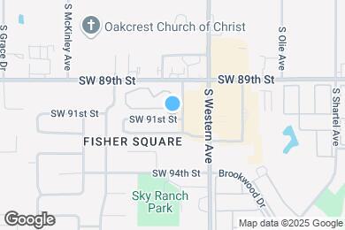 Map image of the property - 913 SW 91st St