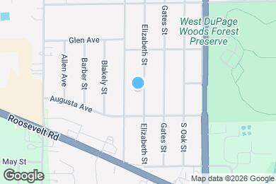 Map image of the property - 1104 Elizabeth St