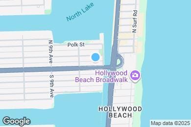 Map image of the property - 715 Hollywood Blvd