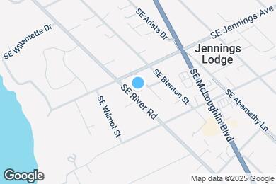 Map image of the property - 18424 SE River Rd
