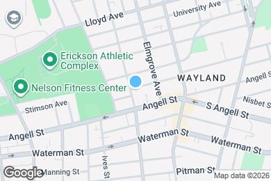 Map image of the property - 27 Taber Ave