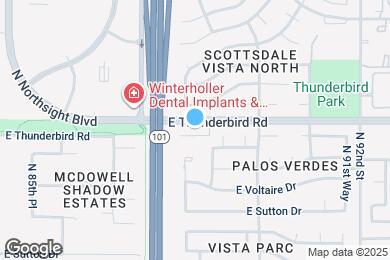 Map image of the property - 8856 E Sharon Dr