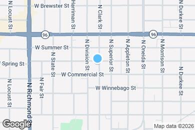 Map image of the property - 325 W Spring St