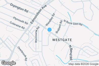 Map image of the property - 412 N Bend Rd