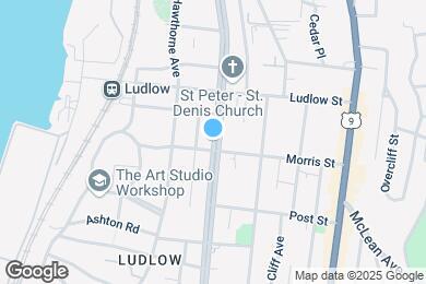 Map image of the property - 289 Riverdale Ave