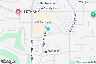 Map image of the property - 15072 NW Central Dr