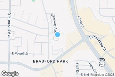 Map image of the property - 3440 S Delaware Ave