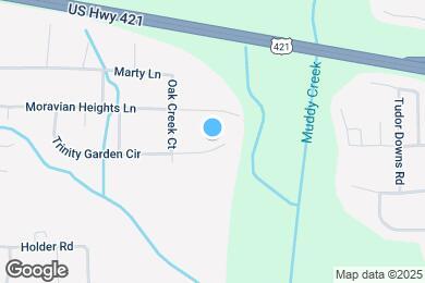 Map image of the property - 1601 Trinity Garden Cir