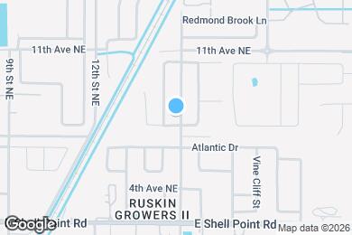 Map image of the property - 806 15th St NE