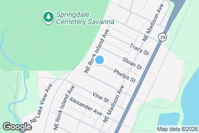 Map image of the property - 611 Phelps St