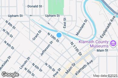 Map image of the property - 419 N 10th St