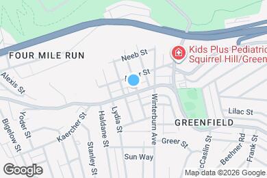 Map image of the property - 537 Greenfield Ave