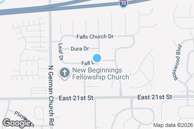 Map image of the property - 11157 Fall Dr