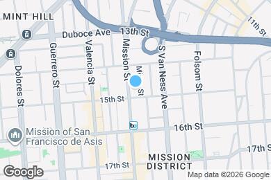 Map image of the property - 1875 Mission St