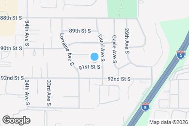 Map image of the property - 3011 91st St S