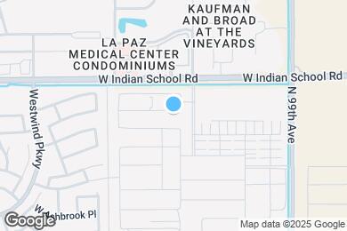 Map image of the property - 10163 W Amelia Ave