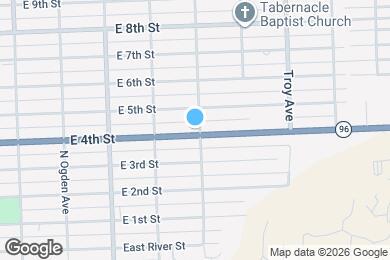 Map image of the property - 1835 E 4th St