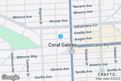 Map image of the property - 434 Aragon Ave