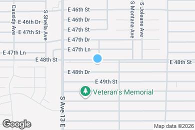 Map image of the property - 13239 E 48th St