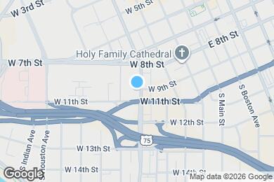 Map image of the property - Renaissance Uptown Tulsa