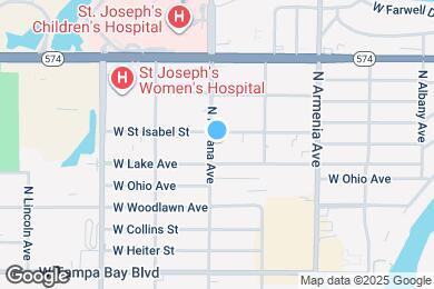 Map image of the property - 4131 N Habana Ave