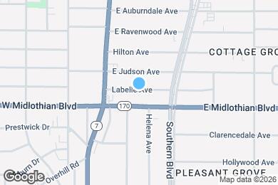 Map image of the property - 55 Labelle Ave