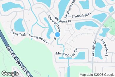 Map image of the property - 2095 Shannon Lakes Blvd