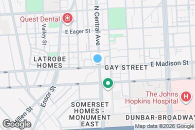 Map image of the property - 1234 E Madison St